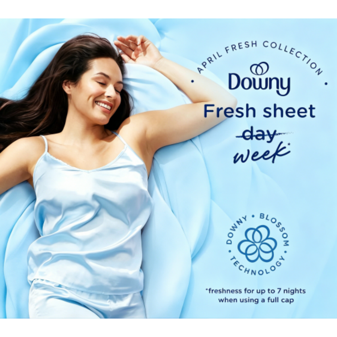 Downy Liquid Fabric Softener — "April Fresh" Dual-Action Formula