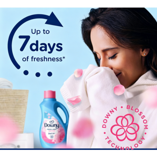 Downy Liquid Fabric Softener — "April Fresh" Dual-Action Formula