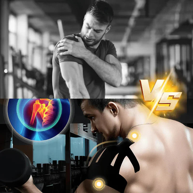Ready-to-Use Shoulder Kinesiology Tape for Pain & Support
