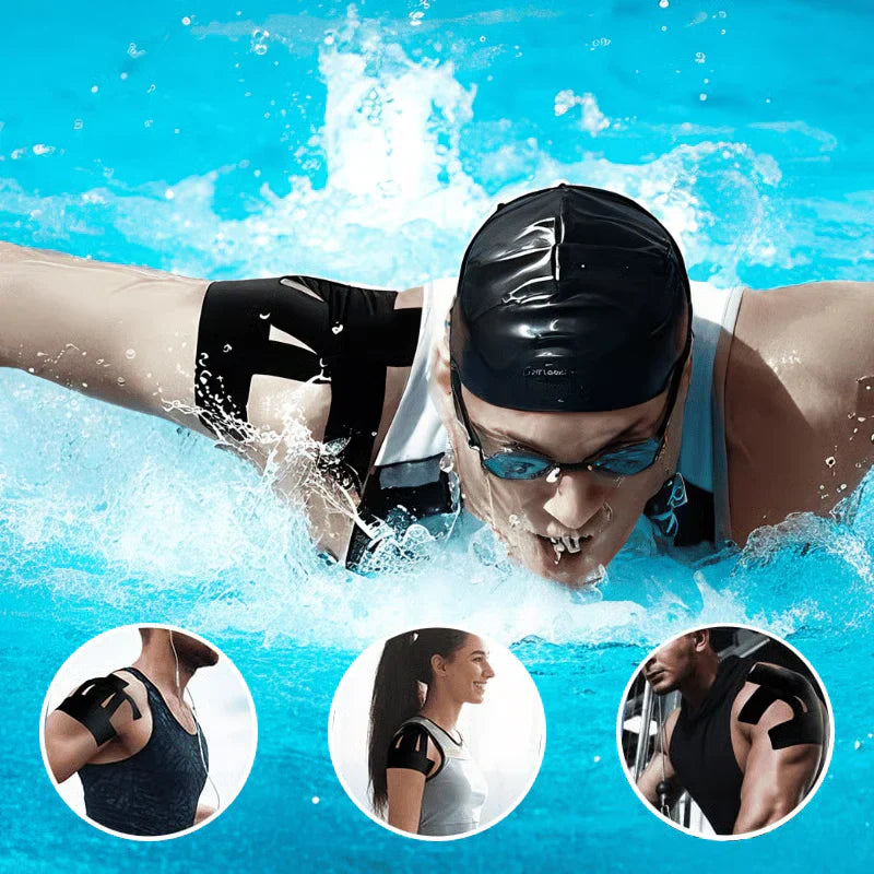 Ready-to-Use Shoulder Kinesiology Tape for Pain & Support